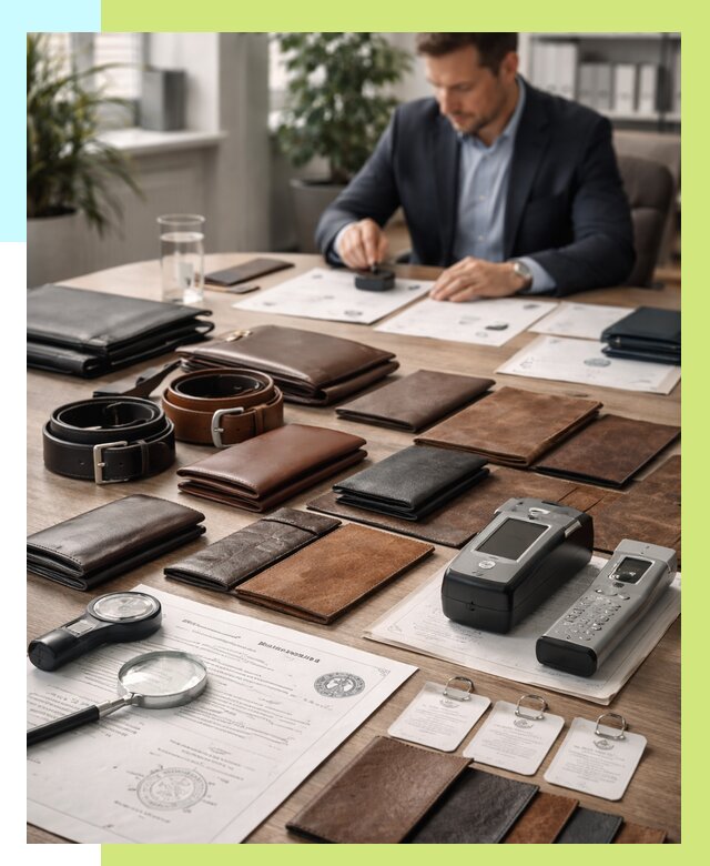 Сертификация кожаных изделий в Благовещенске от 12188 р. | Алешин-Бгн