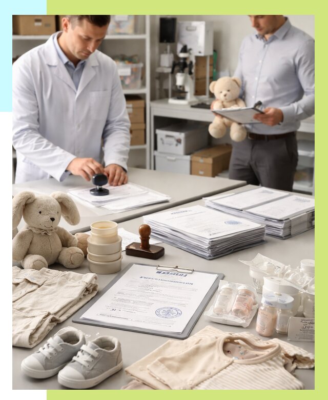 Сертификация детских товаров в Благовещенске от 15236 р. | Алешин-Бгн