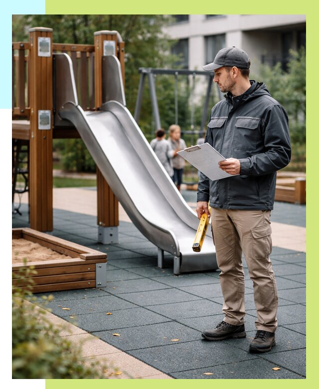 Сертификация детских площадок в Благовещенске от 25393 р. | Алешин-Бгн