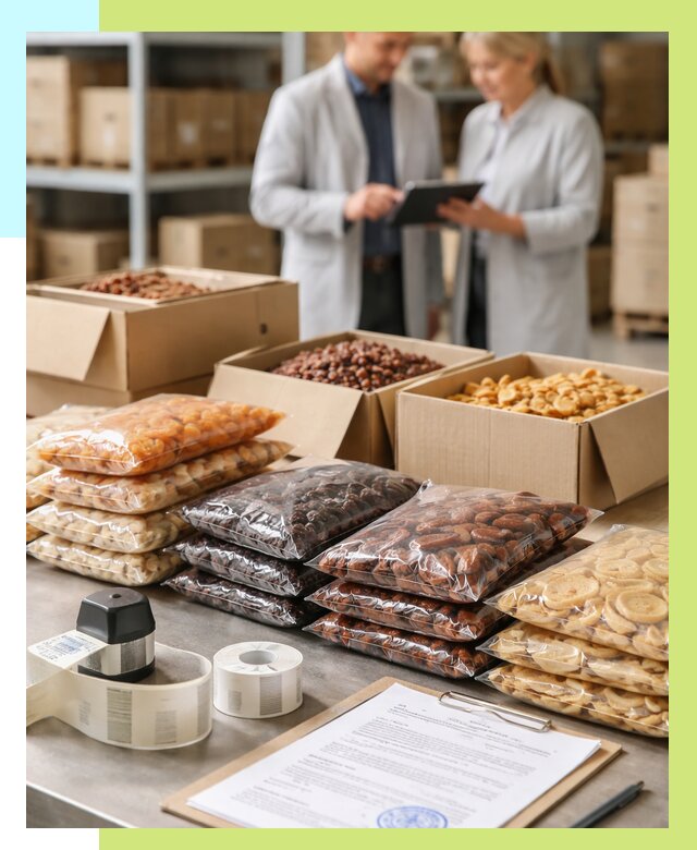 Сертификация сухофруктов в Благовещенске от 12188 р. | Алешин-Бгн под ключ