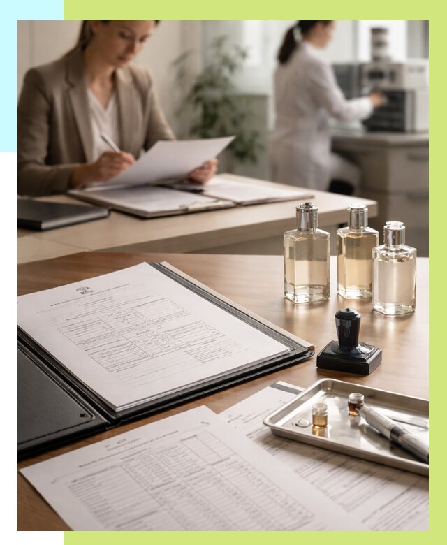 Сертификация парфюмерии в Благовещенске от 15236 р. | Алешин-Бгн