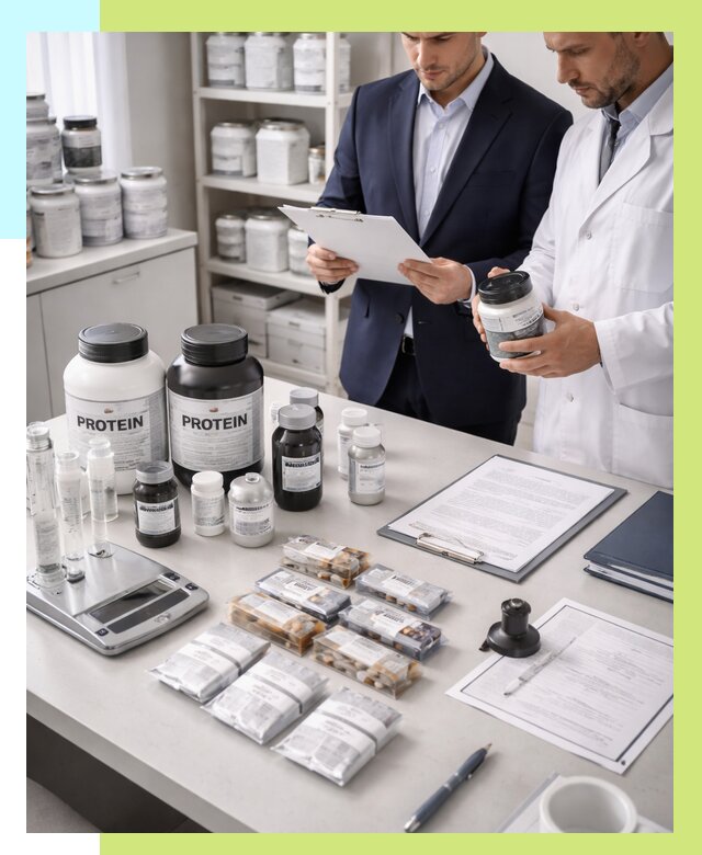 Сертификация спортивного питания в Благовещенске от 15236 р., Алешин-Бгн