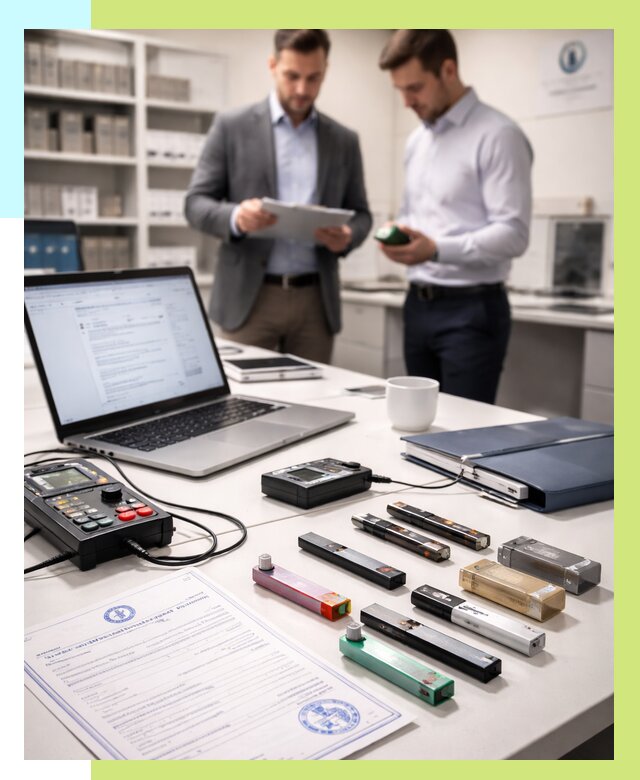 Сертификация электронных сигарет в Благовещенске от 20314 р. | Алешин-Бгн