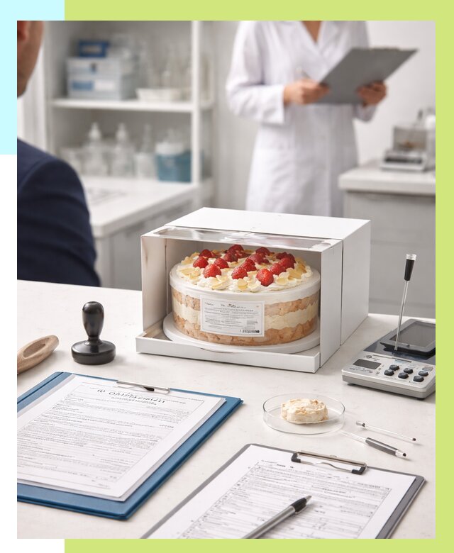 Сертификация тортов в Благовещенске от 9141 р. заказать | Алешин-Бгн