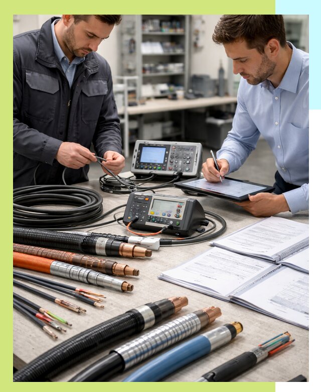 Сертификация кабеля и электропроводки в Благовещенске под ключ