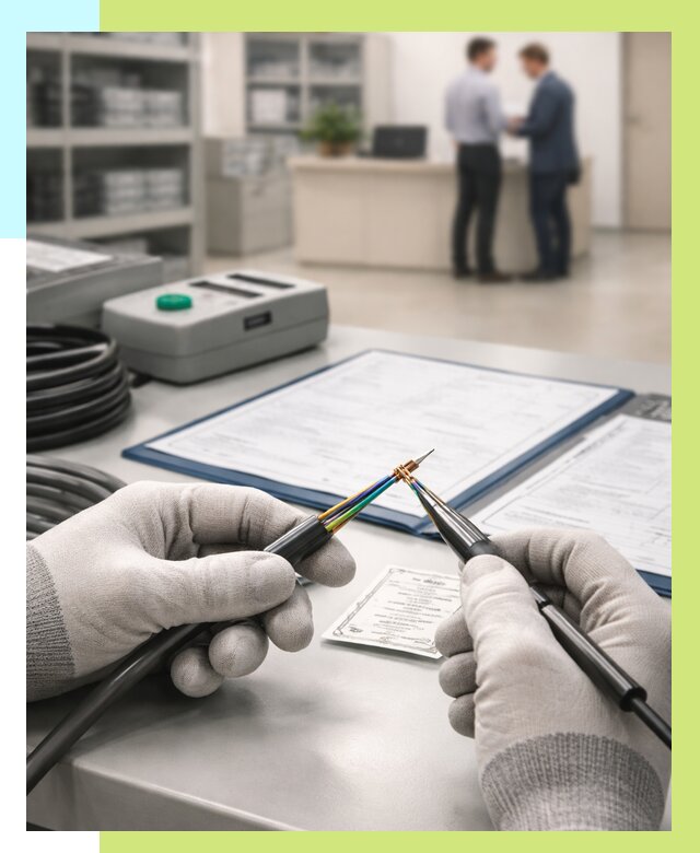 Сертификация провода в Благовещенске от 18283 р. в Алешин-Бгн