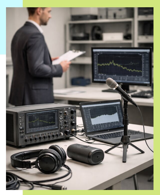 Сертификация аудиотехники в Благовещенске от 15236 р., Алешин-Бгн