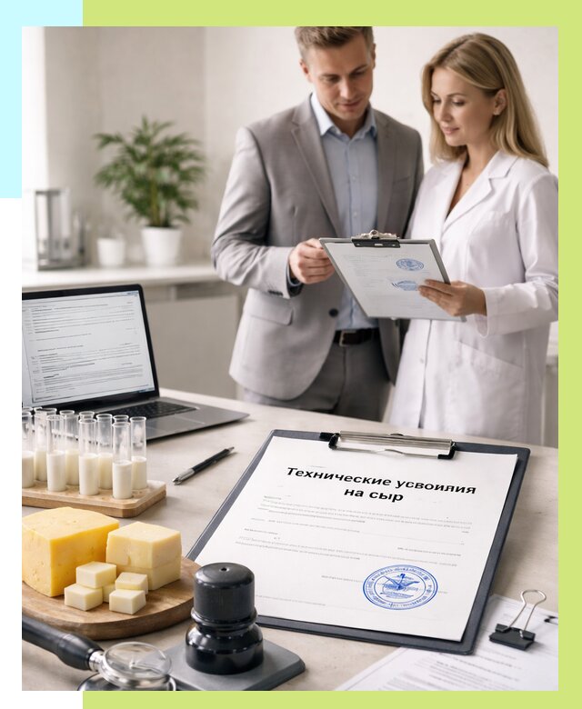ТУ на сыры в Благовещенске срочно от 12188 р. — оформление | Алешин-Бгн