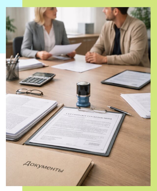 Сертификат соответствия на продукцию в Благовещенске от 15236 р.|Алешин-Бгн