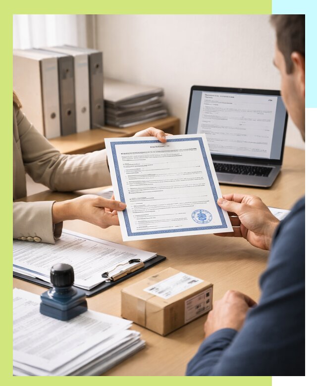 Оформление сертификата соответствия на продукцию в Благовещенске