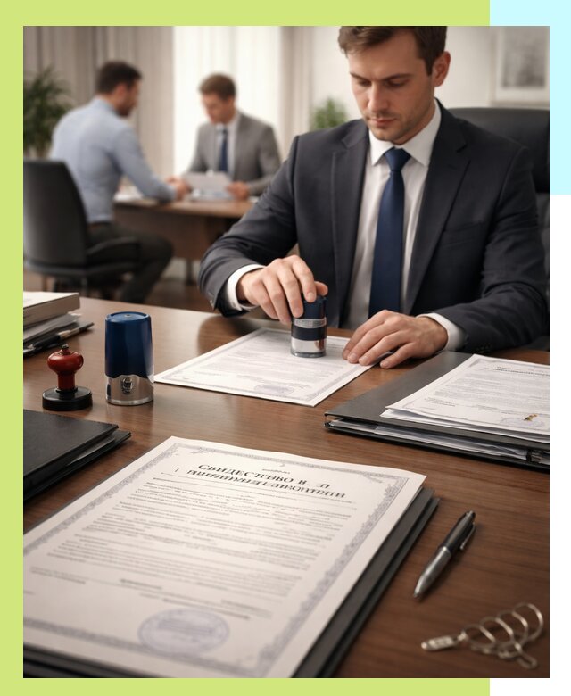 Оформление свидетельства о государственной регистрации в Благовещенске