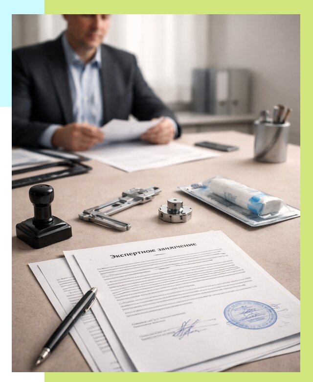 Экспертное заключение на продукцию в Благовещенске от 8633 р. | Алешин-Бгн
