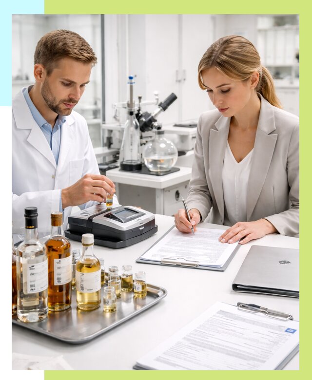 Заключение о спиртосодержании в Благовещенске, от 5079 р., Алешин-Бгн