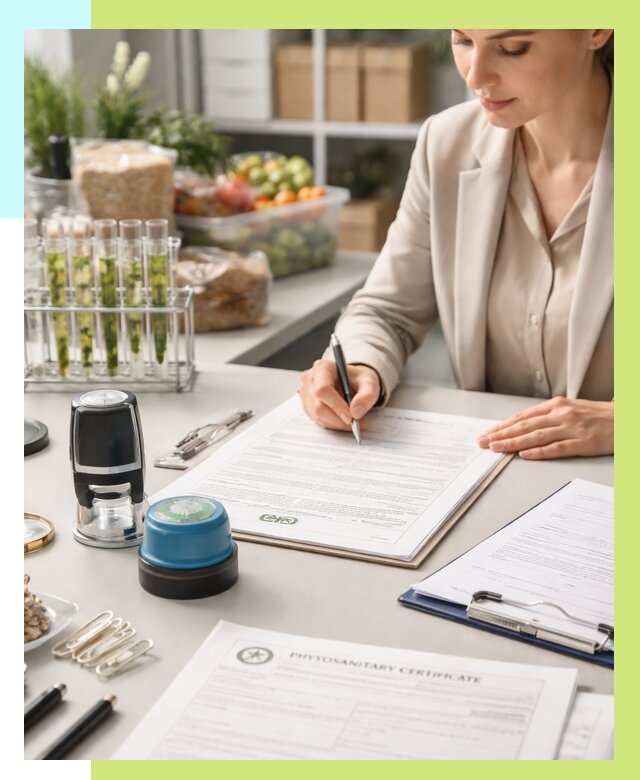 Фитосанитарный сертификат оформить в Благовещенске от 4571 р. | Алешин-Бгн