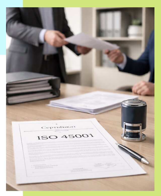 Сертификат ISO 45001 в Благовещенске под ключ от 45707 р. | Алешин-Бгн