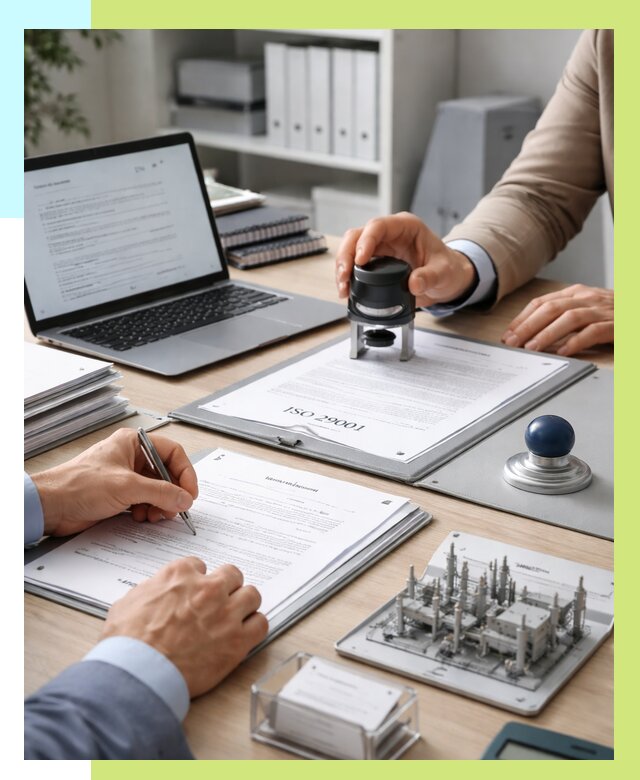 Сертификат ISO 29001 в Благовещенске под ключ от 76178 р. | Алешин-Бгн